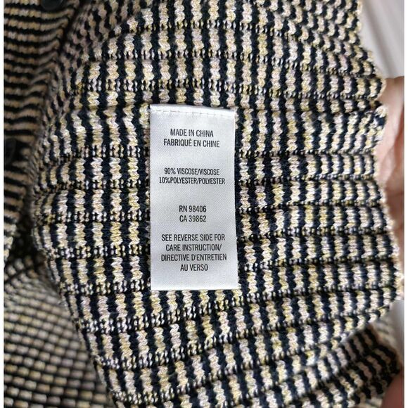 Theory Stripes Long Cardigan S - Picture 8 of 8